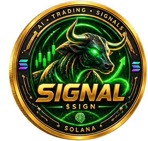 SIGNAL $SIGN coin artwork
